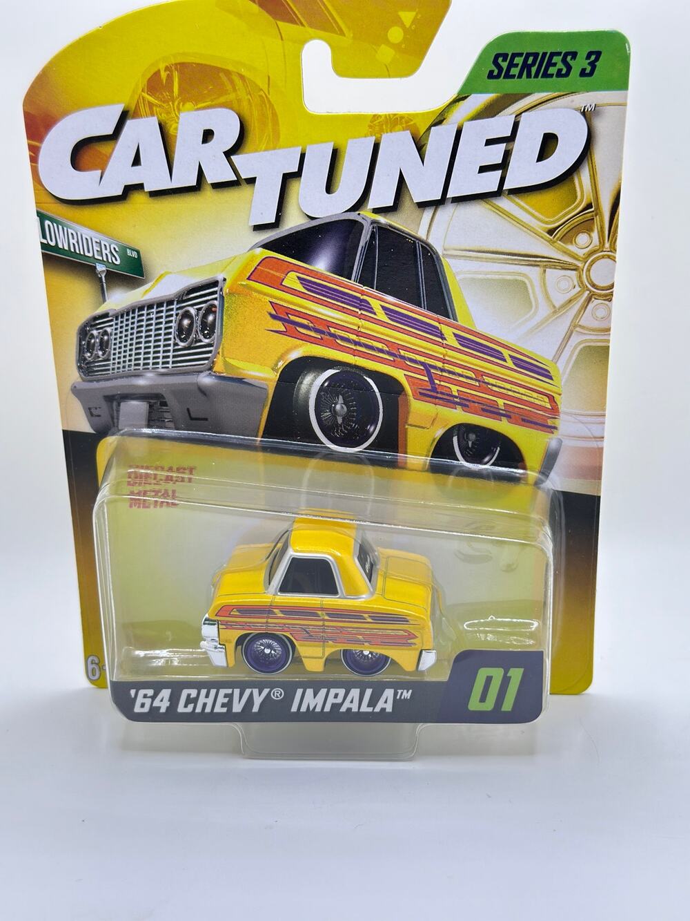 Car Tuned Series 3 1964 Chevy Impala #01 NEW